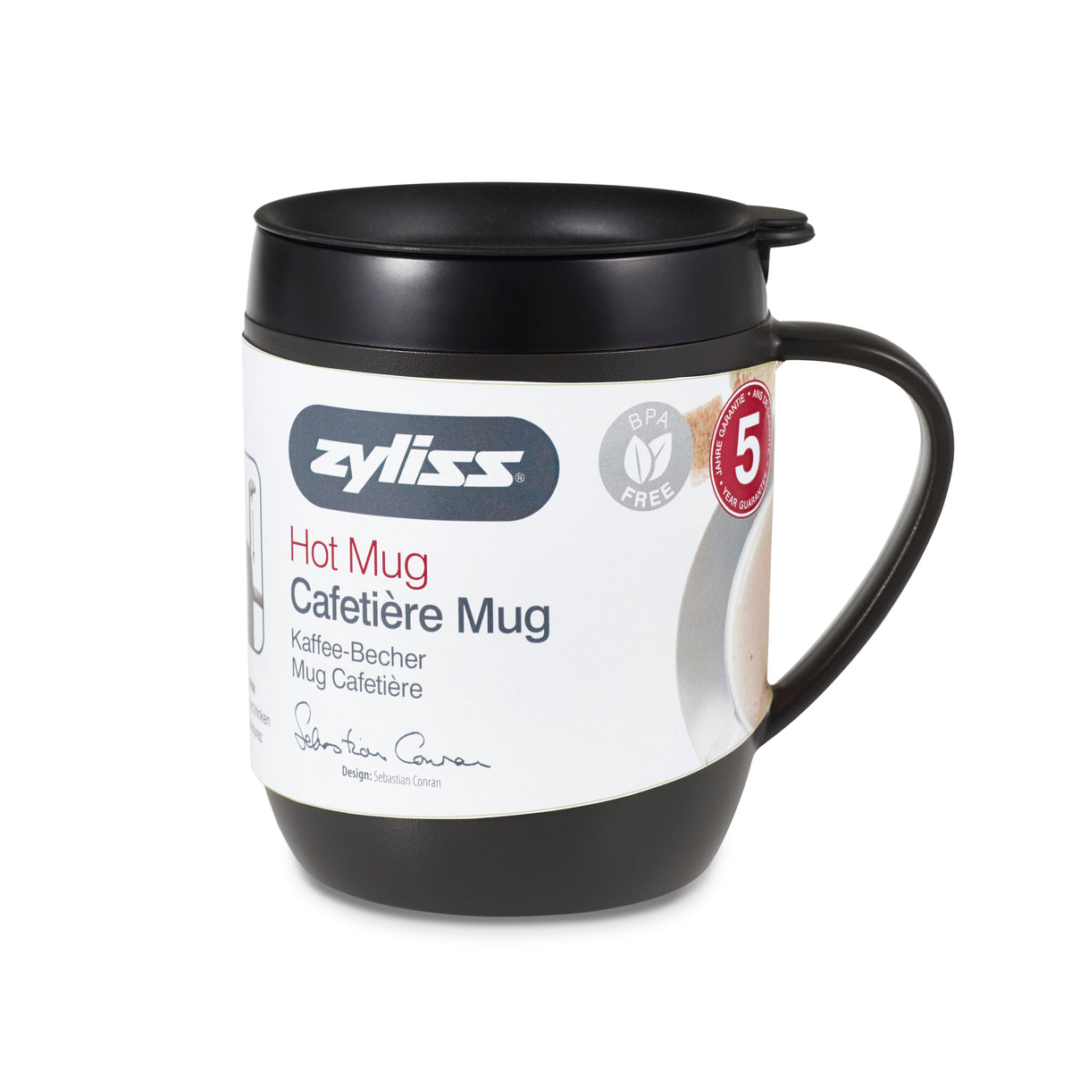Travel cafetiere & mug